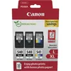 Image de Canon PG-540L + PG-540L + CL 541XL photo value pack - Noir + 3 couleurs - Cartouche d'encre - Multipack