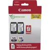 Image de Canon PG-545 + CL-546 photo value pack (PG-545 / CL-546) - Noir + 3 couleurs - Cartouche d'encre - Multipack