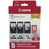 Image de Canon PG-560 + PG-560 + PG-561 photo value pack (PG-560XL) - Noir + 3 couleurs - Cartouche d'encre - Multipack