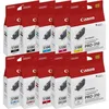 Image de Canon PFI-5100 Cartouche d'encre MBK/PBK/C/M/Y/PC/PM/R/GY/CO Multipack 10 couleurs