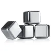 Image de Pierres Ã Whisky Inox (Lot De 4)