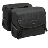 Image de Sacoche Velo Porte Bagage A Pont Newlooxs Mondi Joy Quilted Noir Uni -38 Litres- 370x320x1