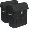 Image de Sacoche porte-bagage vélo imperméable en polyester avec logo réfléchissant New Looxs Vigo Racktime 37 l