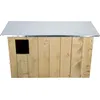 Image de Nichoir Chouette En Pin Et Zinc