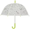 Image de Esschert Design Kg281 Parapluie Pour Enfants Noir, Vert, Transparent