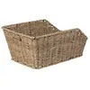 Image de Panier vélo Basil Cento Rattan Look Wsl System 40x25x25x15 cm