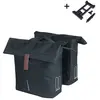 Image de Paire de sacoches de porte-bagages avec plaque mik Basil City 28/32 L