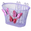 Image de Panier Avant Enfant Basil Jasmin Violet Acier Pour 12 A 20 Pouces Fixation Crochets (26x16x15 Cm)