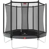 Image de Trampoline Favorit Regular 330 Grey Avec Filet De SecuritÃ© Comfort