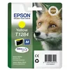 Image de Epson T1284 - Taille M - jaune - original - emballage coque avec alarme radioélectrique/ acoustique - cartouche d'encre - pour Stylus S22, SX230, SX235, SX420, SX430, SX435, SX438, SX440, SX445; Stylus Office BX305