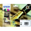 Image de Epson 16 (C13T16264012) Cartouche d'encre - 4 couleurs - Multipack