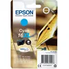 Image de Epson 16XL - 6.5 ml - XL - cyan - original - blister - cartouche d'encre - pour WorkForce WF-2010, 2510, 2520, 2530, 2540, 2630, 2650, 2660, 2750, 2760