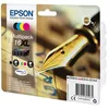 Image de Epson Multipack 16XL (Stylo plume) - Pack de 4 cartouches d'encre haute capacité - noir, jaune, cyan, magenta