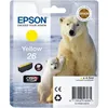 Image de Epson 26 (C13T26144012) - Jaune - Cartouche d'encre