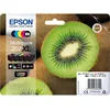 Image de Epson 202XL (C13T02G74010) - 5 couleurs - Cartouche d'encre - Grande capacité - Multipack
