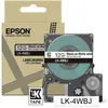 Image de Epson LK-4WBJ - Noir sur blanc - Ruban