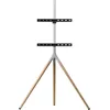 Image de One For All Tripod WM 7472 support pour tÃ©lÃ©viseur 65" ChÃªne, Argent et Gris