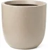 Image de Capi Pot Ã Fleurs Waste Smooth 35x34 Cm Beige Terrazzo