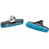 Image de Paire de patins de frein plus porte patins alu pour jante carbon Elvedes Shimano 55 mm