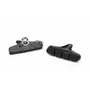 Image de Paire de patins de frein plus porte patins alu Elvedes Shimano 55 mm