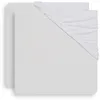 Image de Lot De 2 Draps Housses 60x120 Cm En Jersey White - Jollein