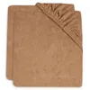 Image de Lot De 2 Housses Matelas Ã Langer 50x70 Cm Ãponge Biscuit - Jollein