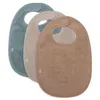 Image de Lot De 3 Bavoirs Ãponge Sea Green, Nougat Et Biscuit - Jollein