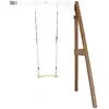 Image de Axi Portique BalanÃ§oire En Bois 1 AgrÃ¨s Wall Mount Marron/Blanc