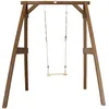 Image de Axi Portique BalanÃ§oire En Bois Simple Marron