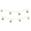 Image de Guirlande Lumineuse Edm - Boules DorÃ©es - Esprit De NoÃ«l - 2,5 M - LumiÃ¨re Chaude - 10 Ampoules Led - 71315