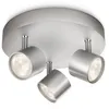 Image de Philips Dimmable Led Spot Plafond/Mur Star 3 X