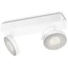 Image de Philips Dimmable LED Spot plafond/mur Clockwork 2 x