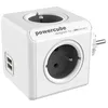Image de allocacoc PowerCube Original USB gris - Bloc Multiprise Compact (4 x & 2 USB)