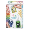Image de PIXEL Kit créatif 3 porte-clés + livret 38 modèles - Animaux