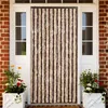 Image de Moustiquaire Beige Et Marron Clair 100x220 Cm Chenille