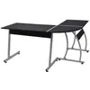 Image de Bureaux VidaXL  Bureau d'angle  8718475500247 Noir en L P31599672