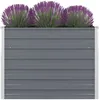 Image de JardiniÃ¨re 100 X 100 X 77 Cm Gris Acier GalvanisÃ©
