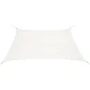 Image de Voile De Parasol Pehd CarrÃ© 2 X 2 M Blanc