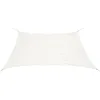 Image de Vidaxl Voile D'ombrage Pehd Rectangulaire 4 X 6 M Blanc