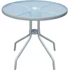 Image de vidaXL Table de bistro Gris 80x71 cm Acier