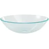 Image de Verre trempÃ© de lavabo 42 cm Transparent