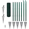 Image de ClÃ´ture Euro Acier 10 X 1 M Vert