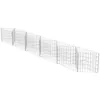 Image de Panier Gabion Acier GalvanisÃ© Maille SoudÃ©e Pour AmÃ©nagement Paysager 300x30x50 Cm
