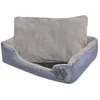 Image de Lit Pour Chiens Avec Coussin RembourrÃ© Taille S Gris
