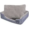 Image de Lit Pour Chiens Avec Coussin RembourrÃ© Taille Xl Gris