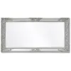 Image de vidaXL Miroir mural Style baroque 100 x 50 cm ArgentÃ©