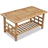 Image de vidaXL Table basse Bambou 90x50x45 cm