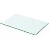 Image de vidaXL Panneau pour Ã©tagÃ¨re Verre transparent 50 x 25 cm