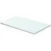 Image de Panneau Pour ÃtagÃ¨re Verre Transparent 60 X 30 Cm