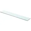 Image de Panneau pour Ã©tagÃ¨re Verre transparent 80 x 12 cm